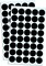 Dot Stickers 25 Sheets 3/4" (19mm) – 1280 Pack | Color Coding, Organizing & Craft Labels